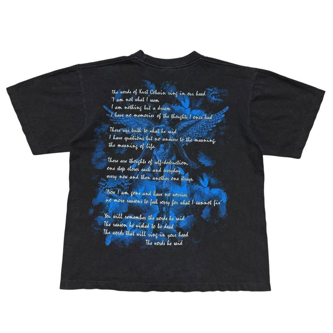 90's NIRVANA  Cobain IN UTERO Tシャツ