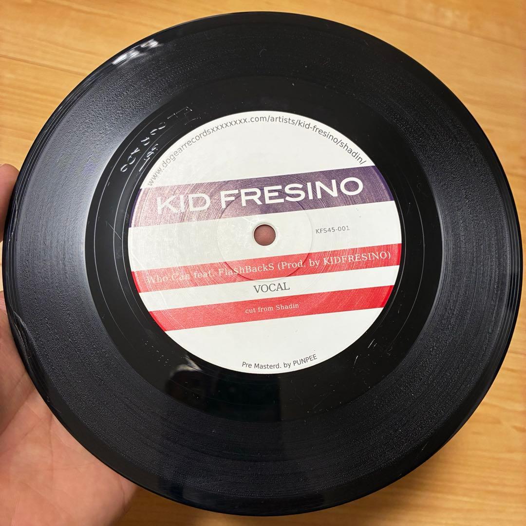 KID FRESINO Who Can FlashBackS 7インチ 限定