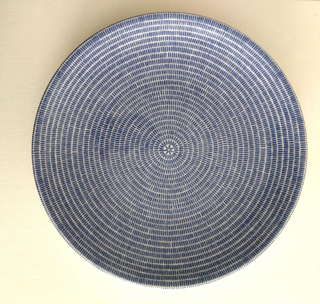 旧ロゴ 26cm 24h アラビア アベック プレート ブルー　2枚セット