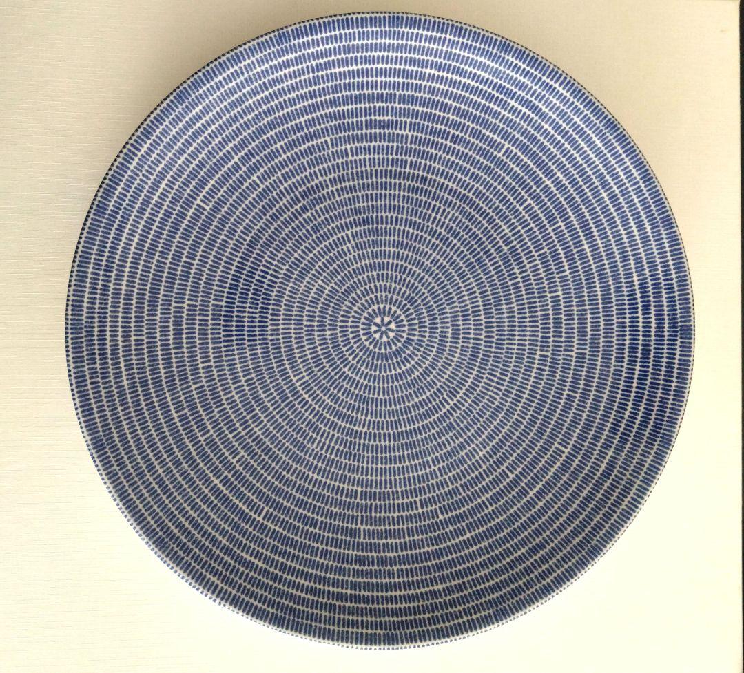 旧ロゴ 26cm 24h アラビア アベック プレート ブルー　2枚セット