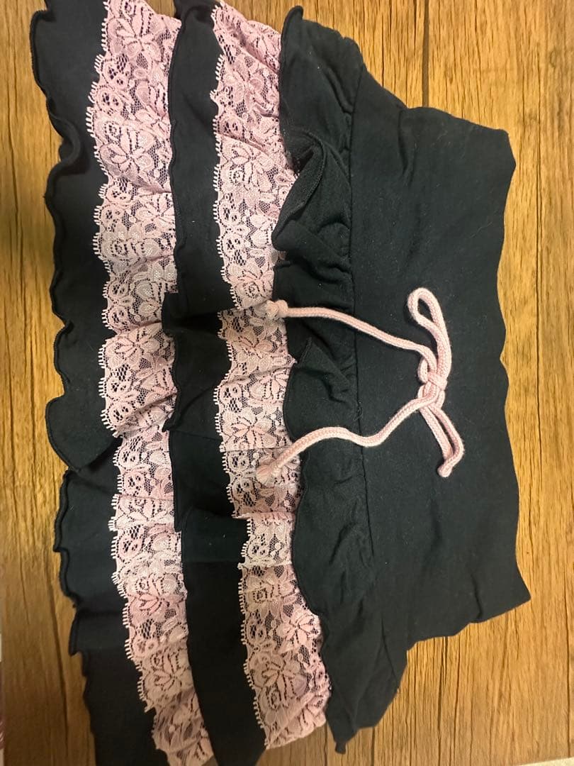 TRALALA フリルレースミニスカート