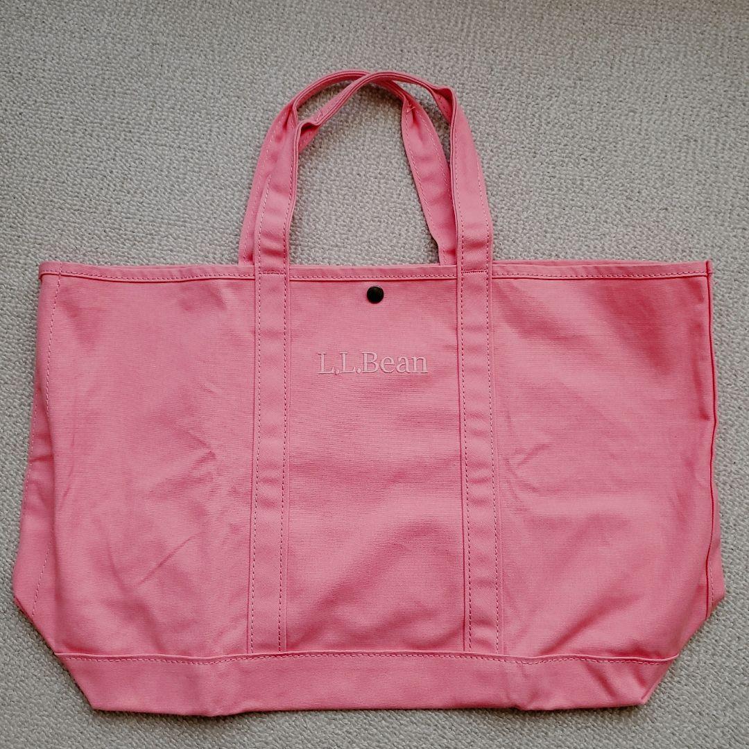 L.L.Bean エルエルビーン　別注グローサリートート　ピンク