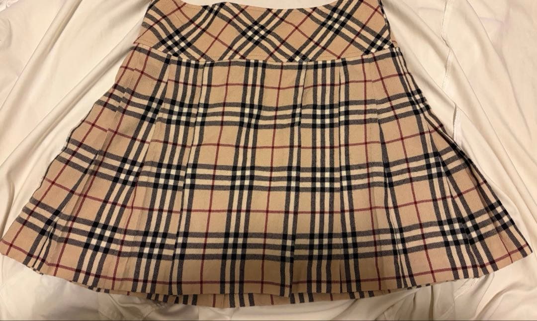 バーバリー　スカート Burberry 安室　ゴルフ　バーバリーブルーレーベル