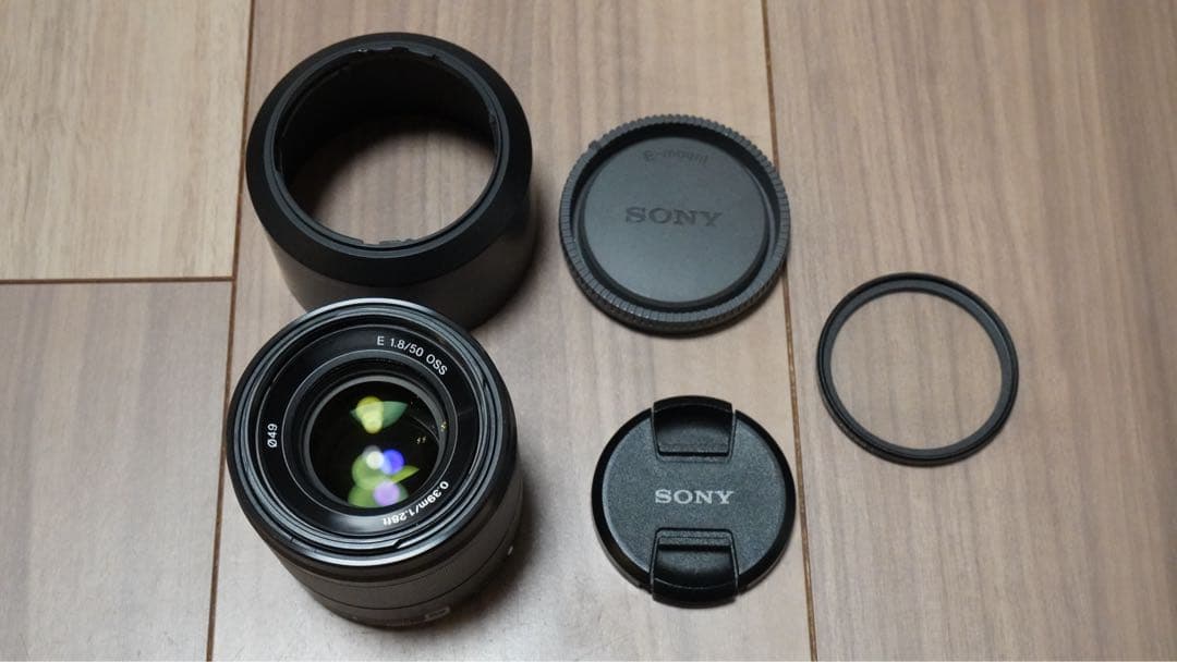 SONY SEL50F18 OSS ブラック Eマウント 美品