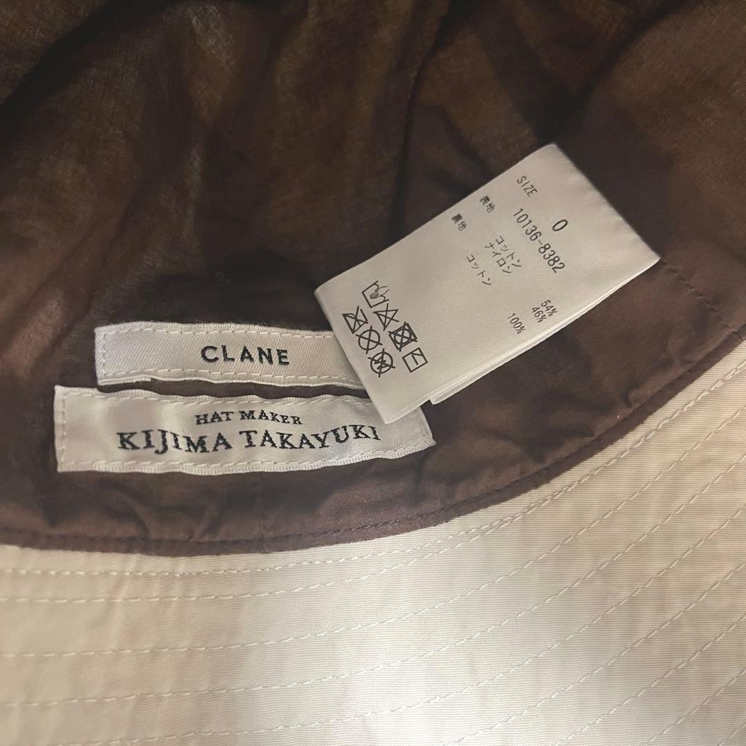 クラネ　キジマタカユキ　コットンナイロンハット