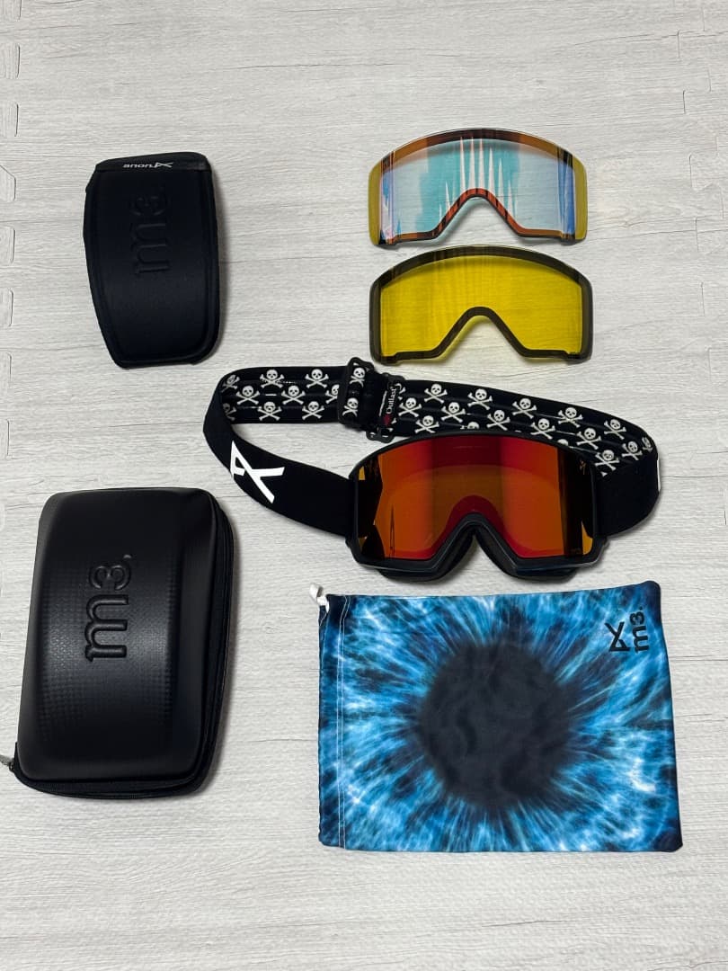 スキー・スノーボードアクセサリー anon m3 BLACK SCALE