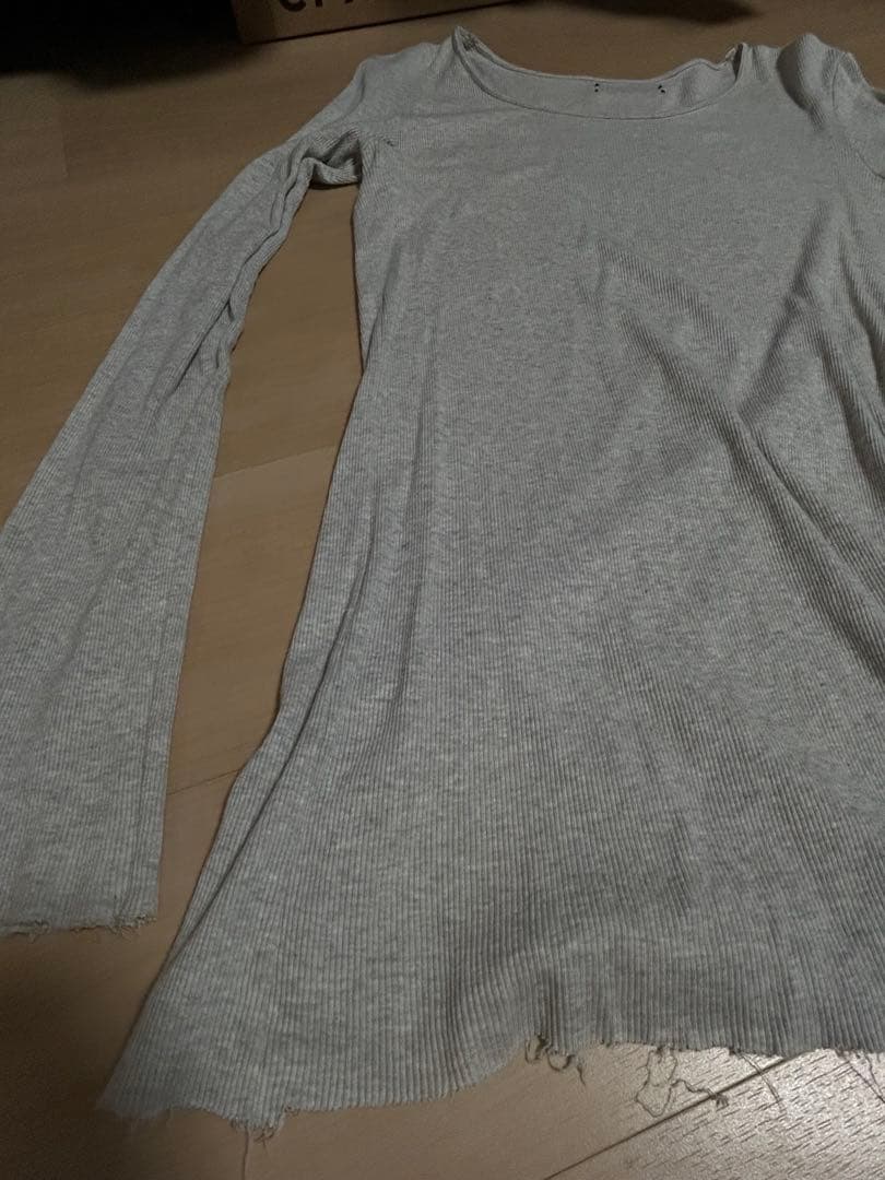 if six was nine 墓場リブカットソー