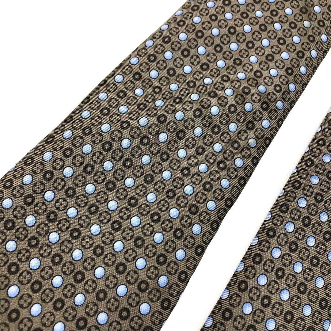 【極美品✨】LOUIS VUITTON ルイヴィトン ネクタイ　ブラウン