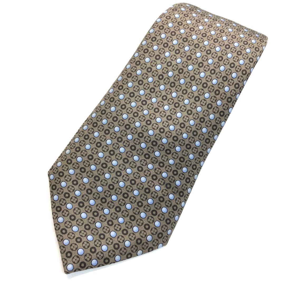 【極美品✨】LOUIS VUITTON ルイヴィトン ネクタイ　ブラウン