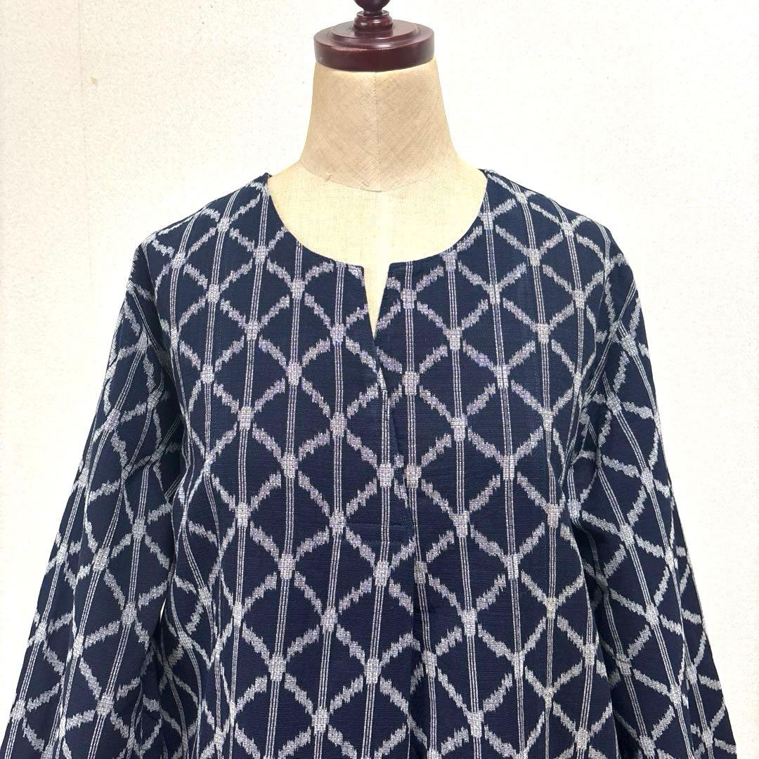 着物リメイク　筑紫ゆうき　ロングワンピース(297)