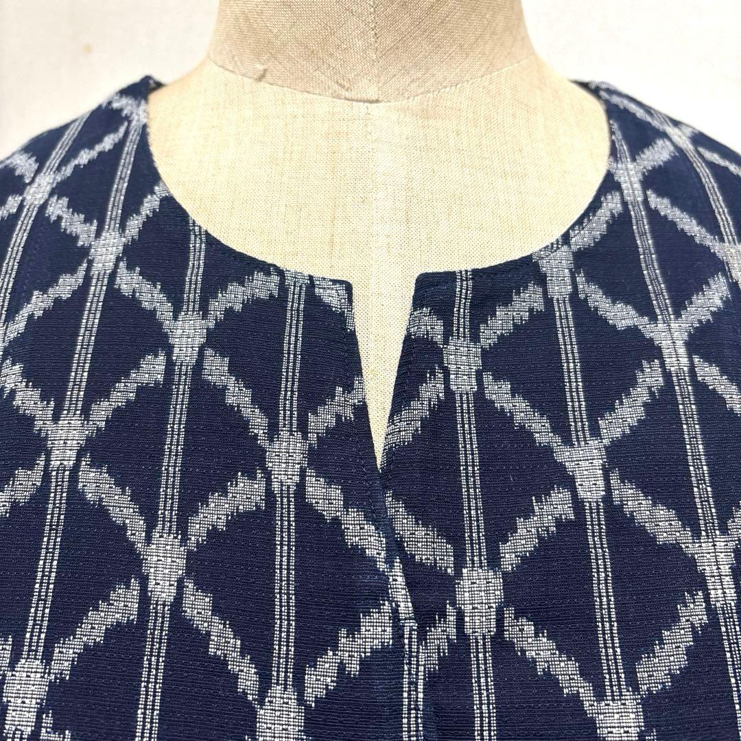 着物リメイク　筑紫ゆうき　ロングワンピース(297)