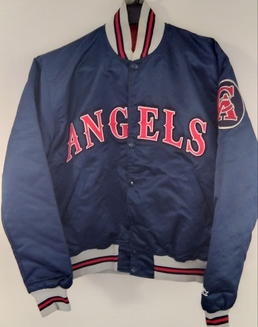 エンゼルス サテンジャケット