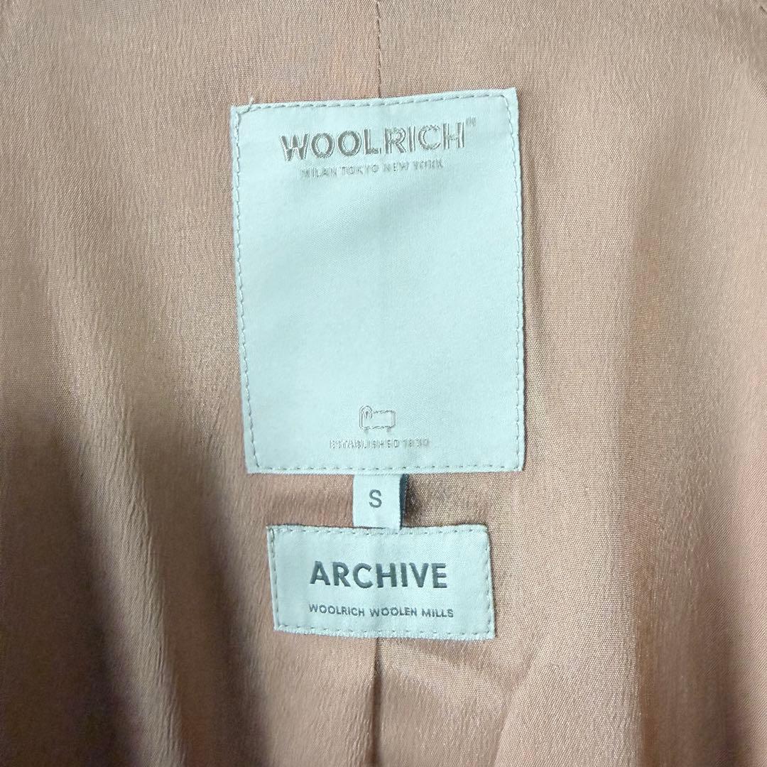 ウールリッチ MANTECO ウール CPO ジャケット コート　美品　キャメル