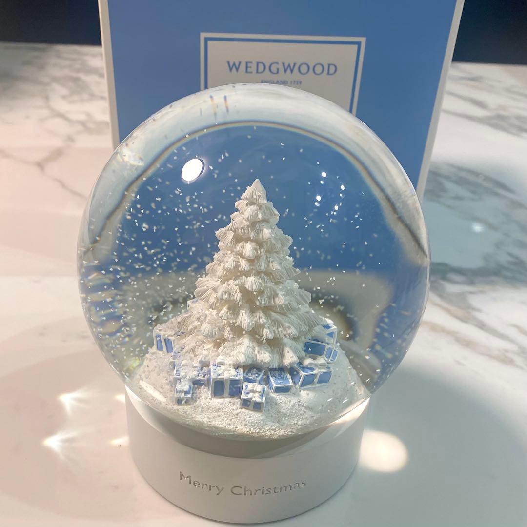  ウェッジウッド☆ホリデイ スノーグローブ 2021/未使用