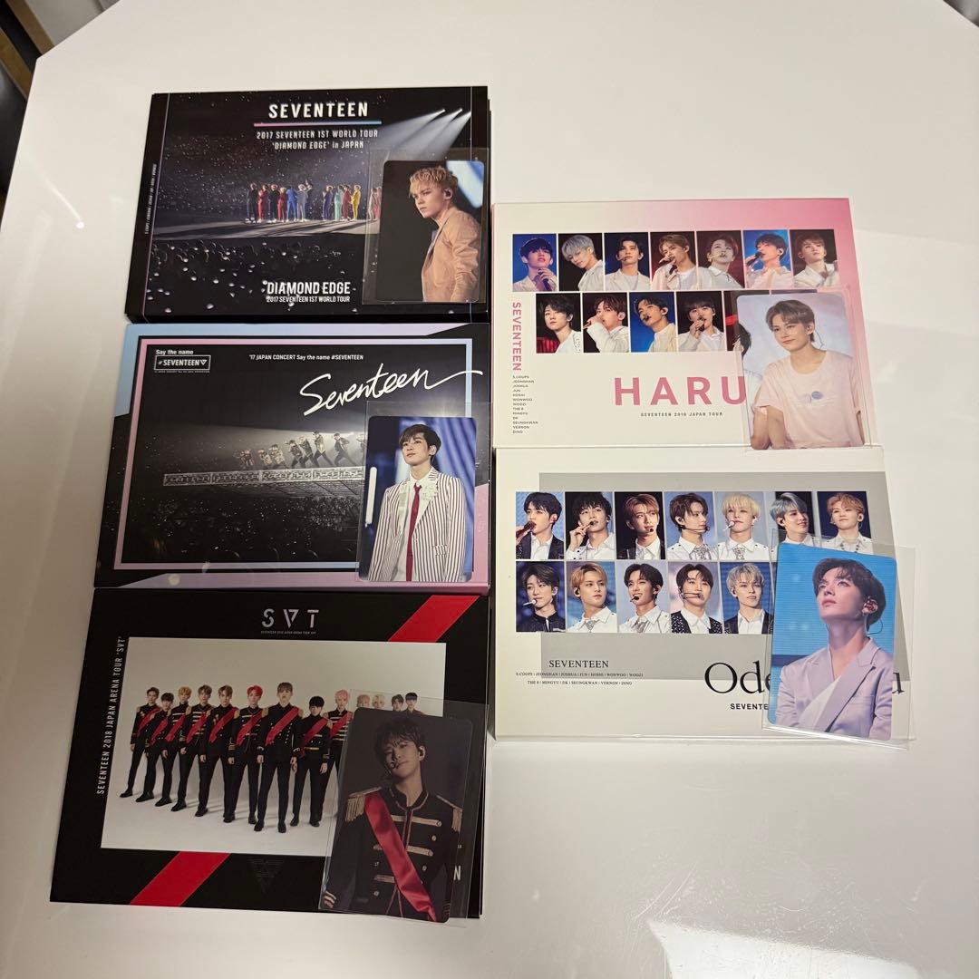 SEVENTEEN セブチ LIVE DVD まとめ売り トレカ付き