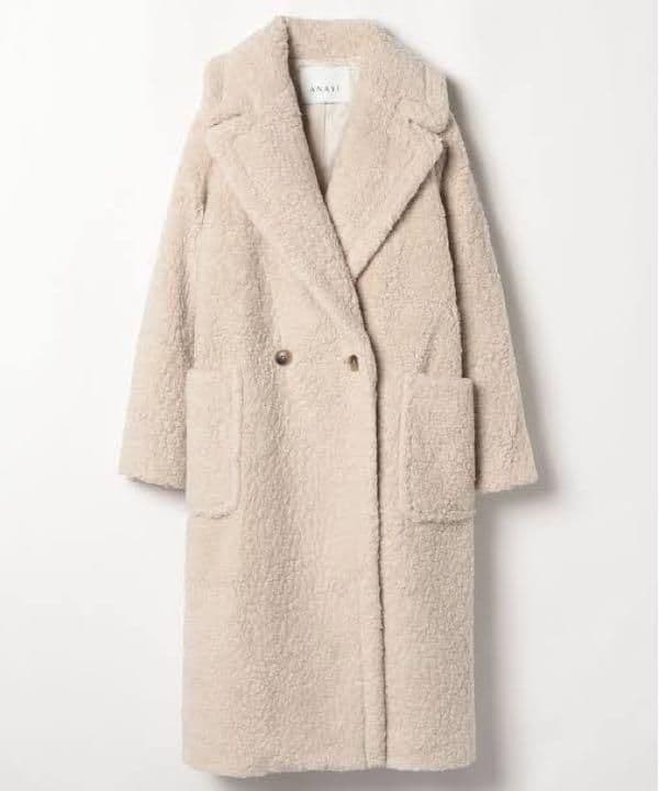 ANAYIアナイ2020♡テディベア カーリーウールロングコート