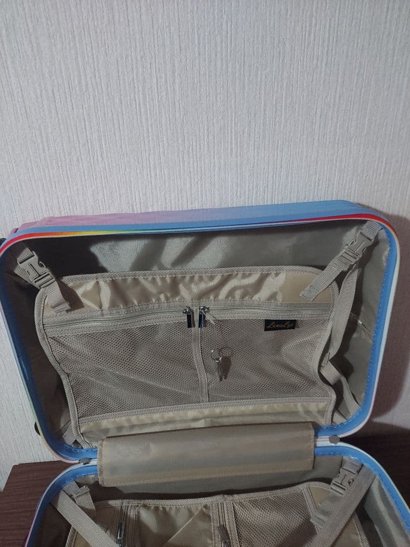 【美品】LUNALUX　スーツケース S ミニトランク付き