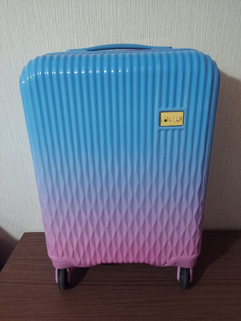 【美品】LUNALUX　スーツケース S ミニトランク付き