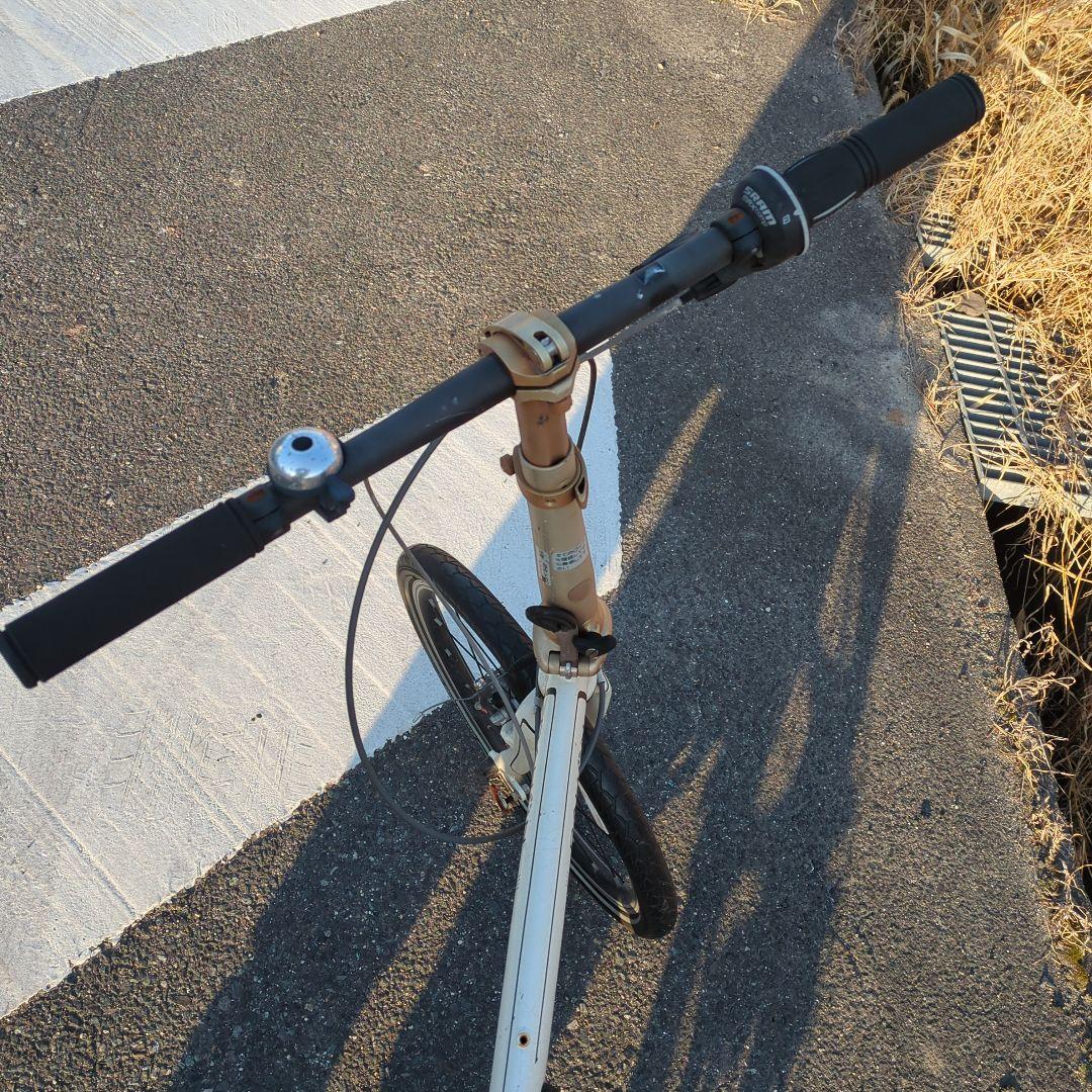 未整備 DAHON ダホン 折りたたみ自転車 ホワイト