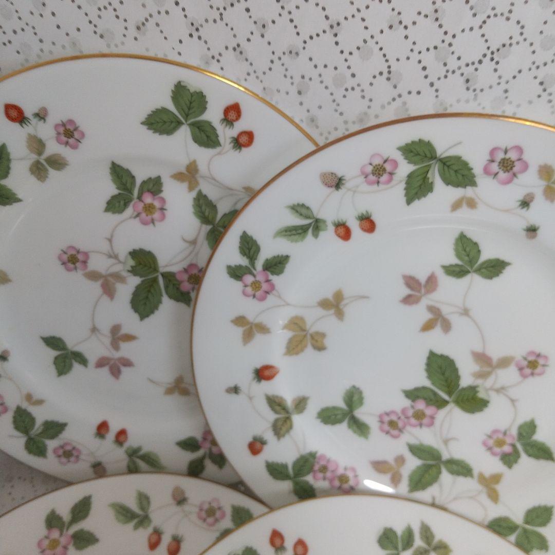 ウェッジウッド　ワイルドストロベリー　　プレート　皿　6枚