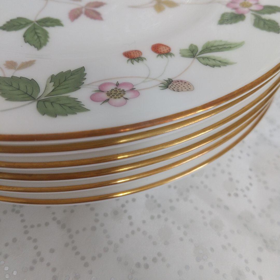 ウェッジウッド　ワイルドストロベリー　　プレート　皿　6枚