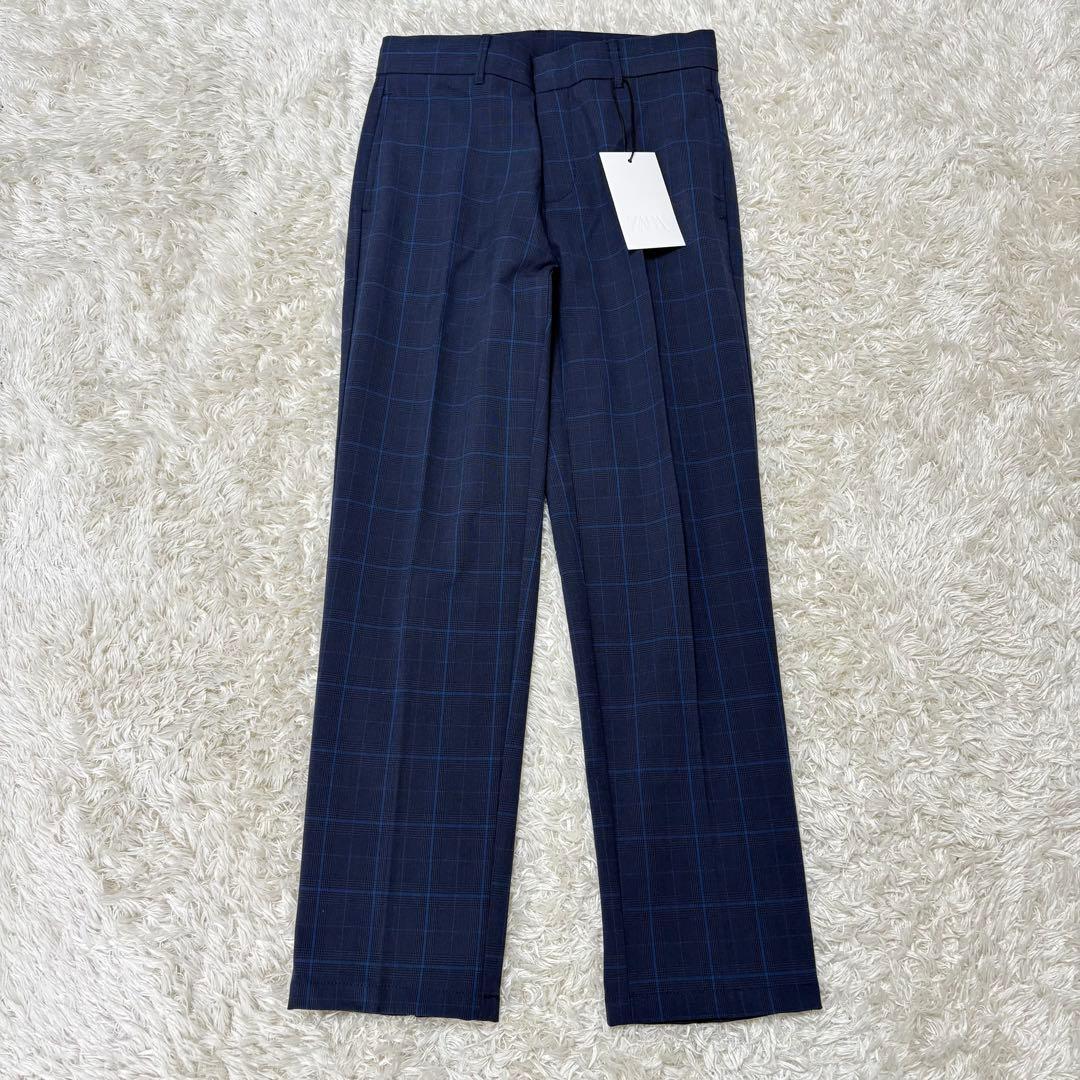 【未使用タグ付き】ZARA 男児フォーマルスーツ セットアップ 紺 134