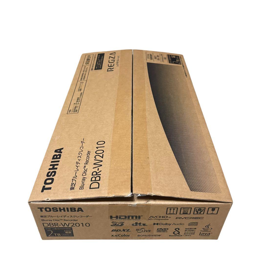 [未使用]東芝 レグザ ブルーレイレコーダー DBR-W2010 REGZA