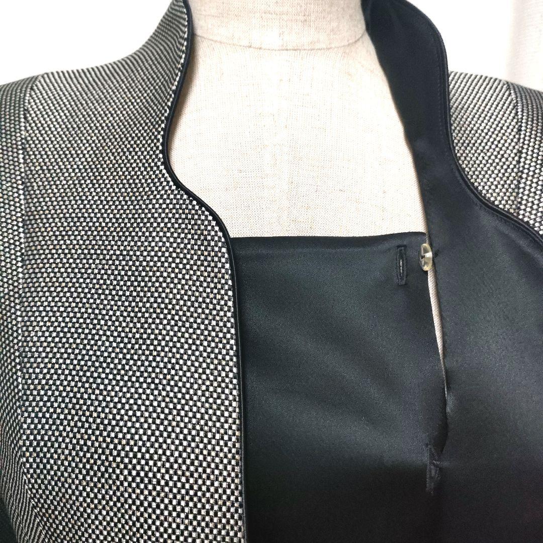 【美品】ユキコキミジマ 東京ソワール カラーフォーマルジャケット 9号