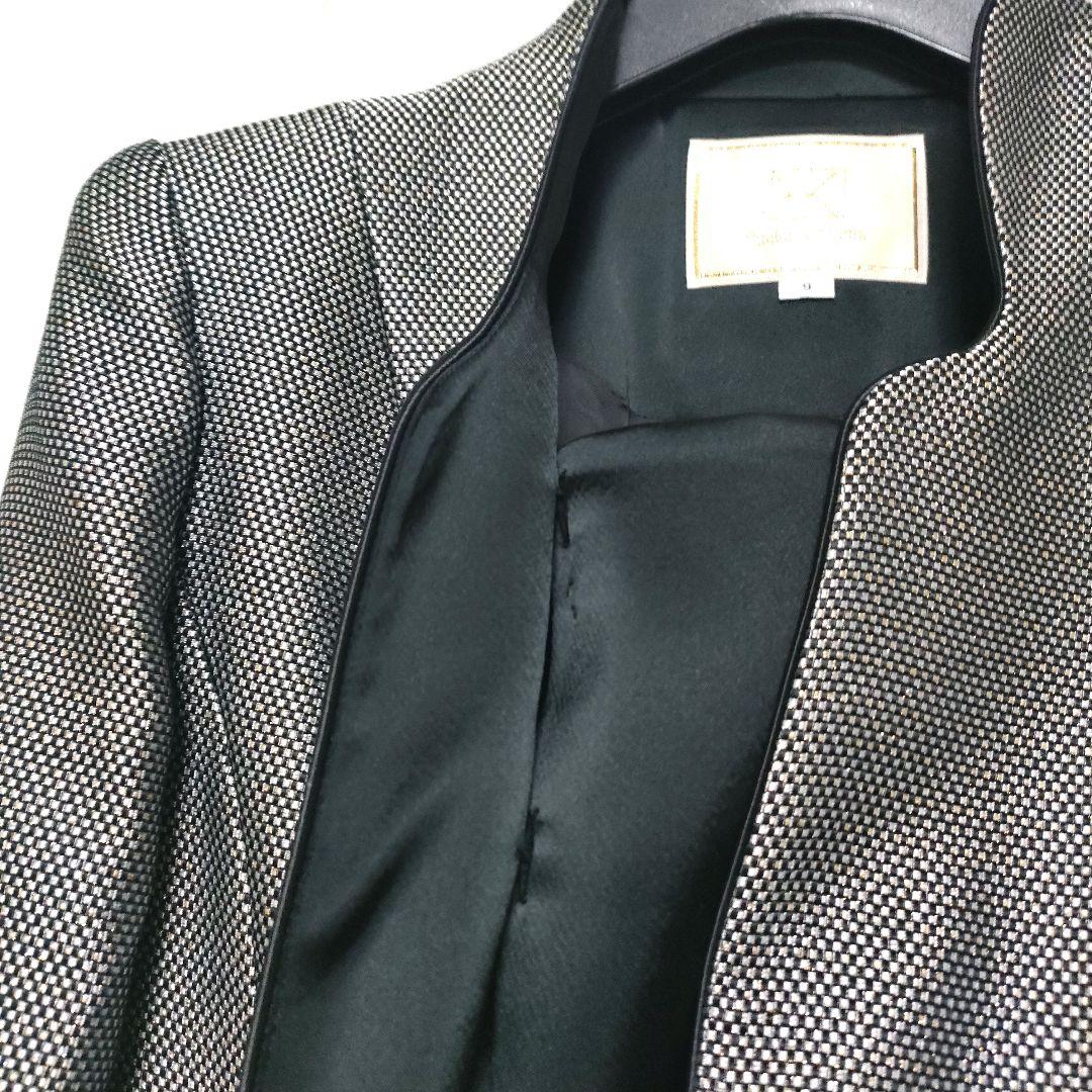 【美品】ユキコキミジマ 東京ソワール カラーフォーマルジャケット 9号