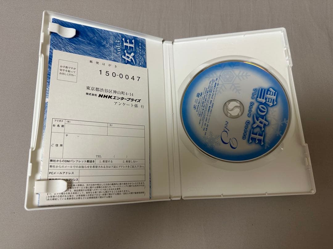 NHK アニメ 雪の女王 The  Queen DVD セル版 全7巻