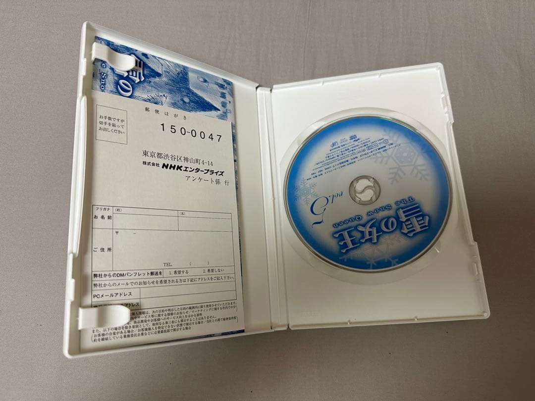 NHK アニメ 雪の女王 The  Queen DVD セル版 全7巻