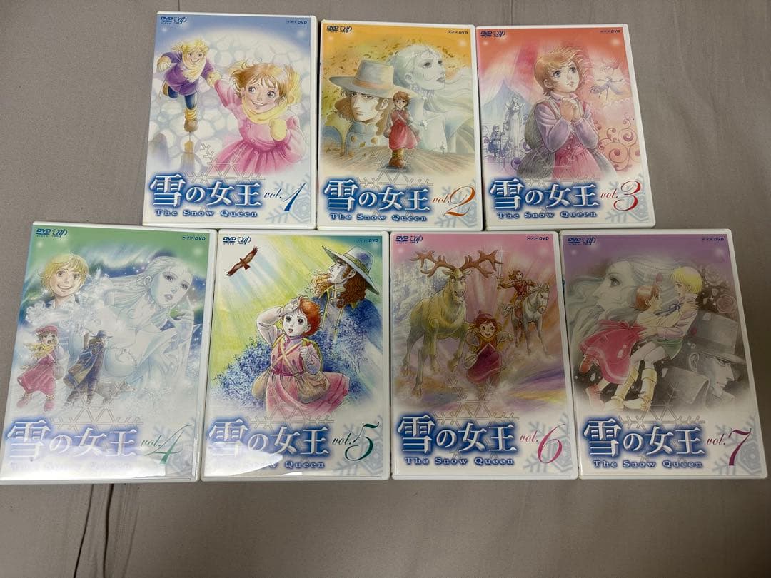 NHK アニメ 雪の女王 The  Queen DVD セル版 全7巻