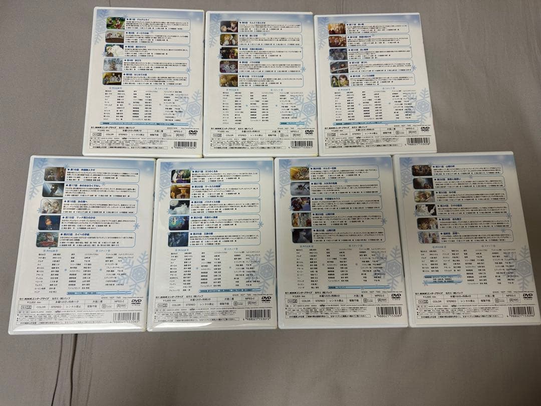 NHK アニメ 雪の女王 The  Queen DVD セル版 全7巻