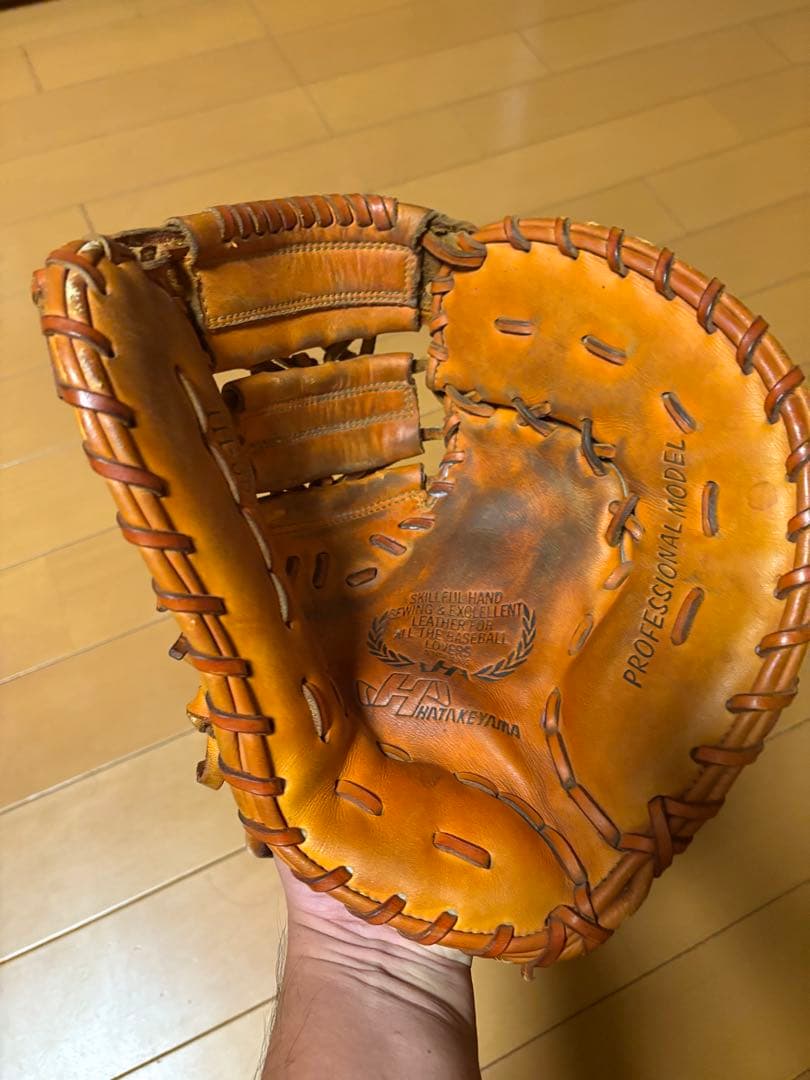 ハタケヤマ 軟式用 ファーストミット