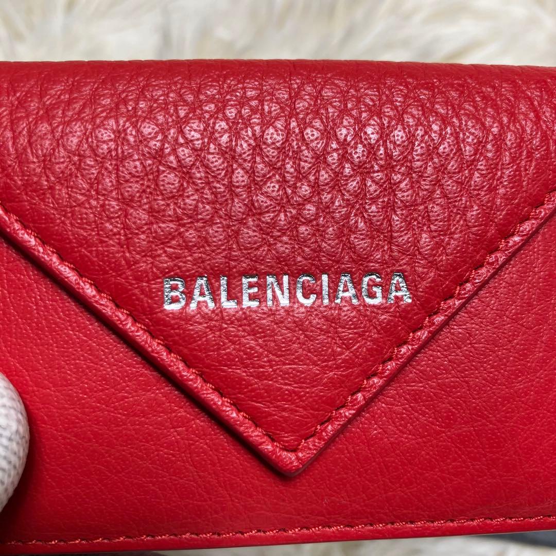 【新品同様】 バレンシアガ ペーパーウォレット コンパクト