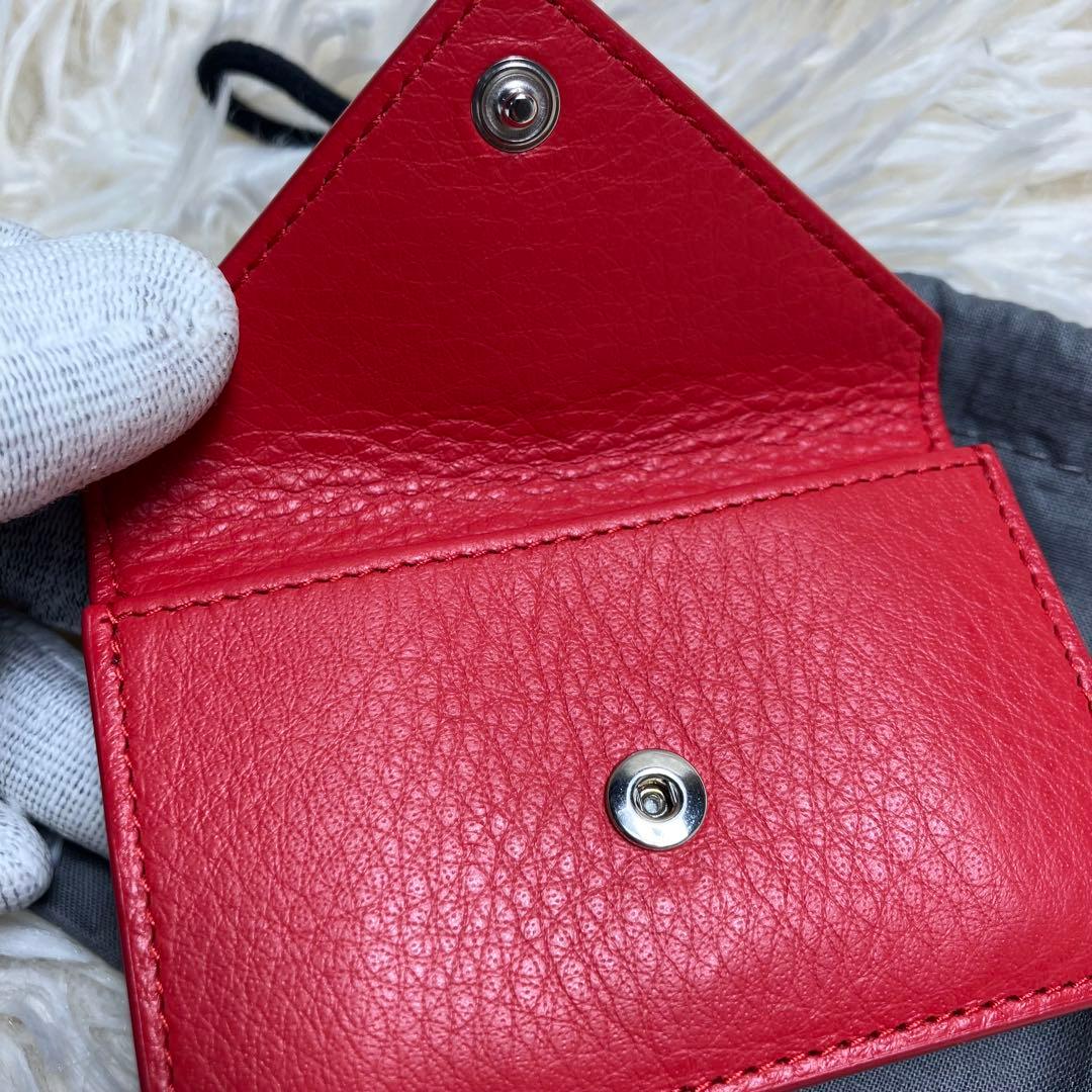 【新品同様】 バレンシアガ ペーパーウォレット コンパクト