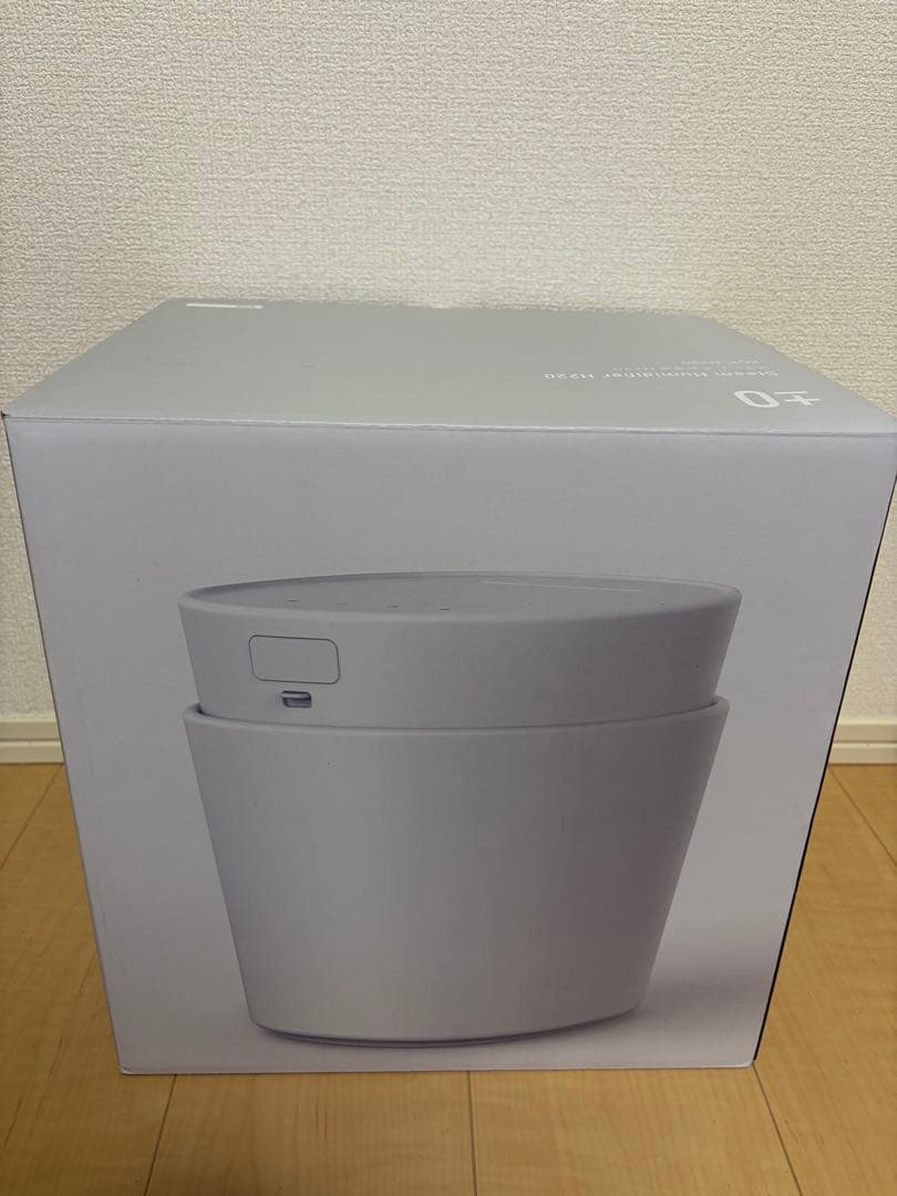 【新品】±0 プラスマイナスゼロ スチーム式 加湿器H220 ホワイト