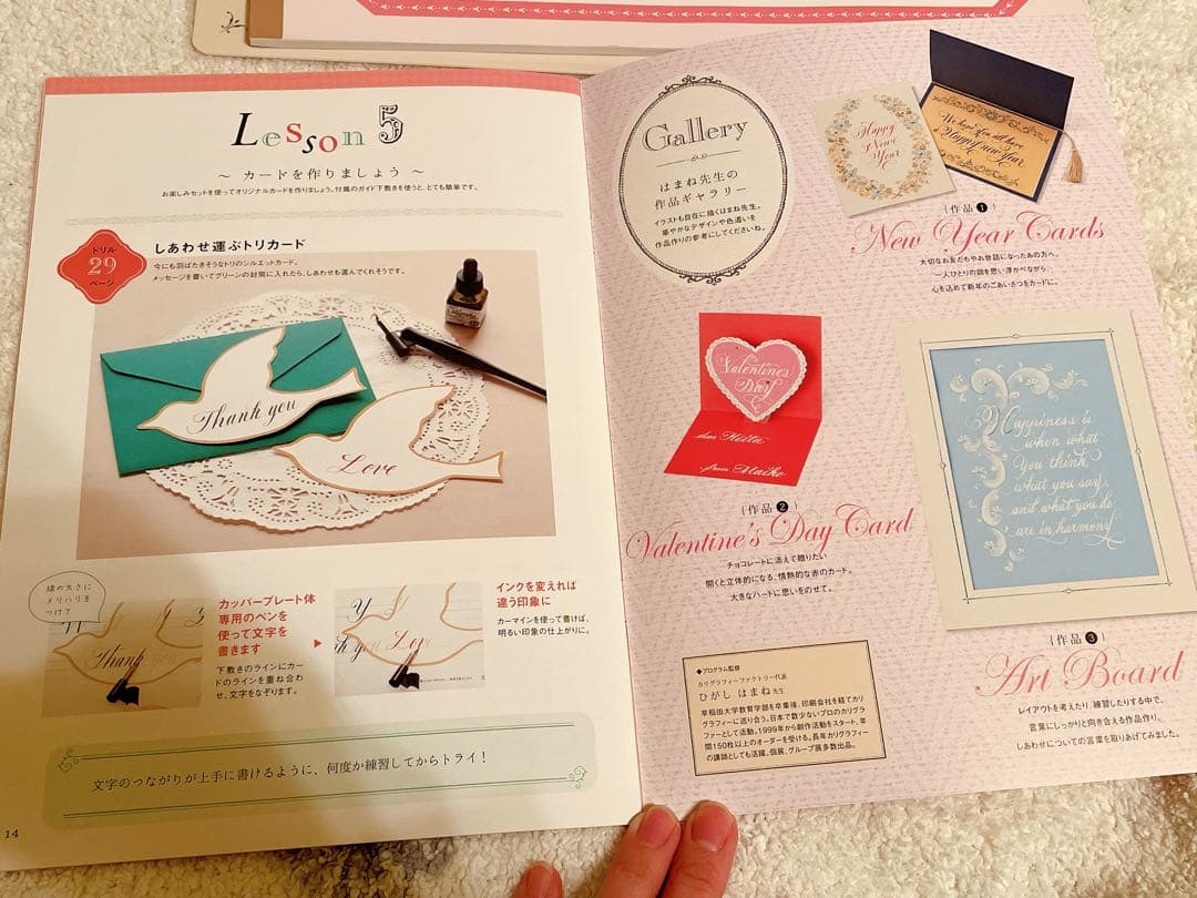 カリグラフィー レッスン 全種セット フェリシモ