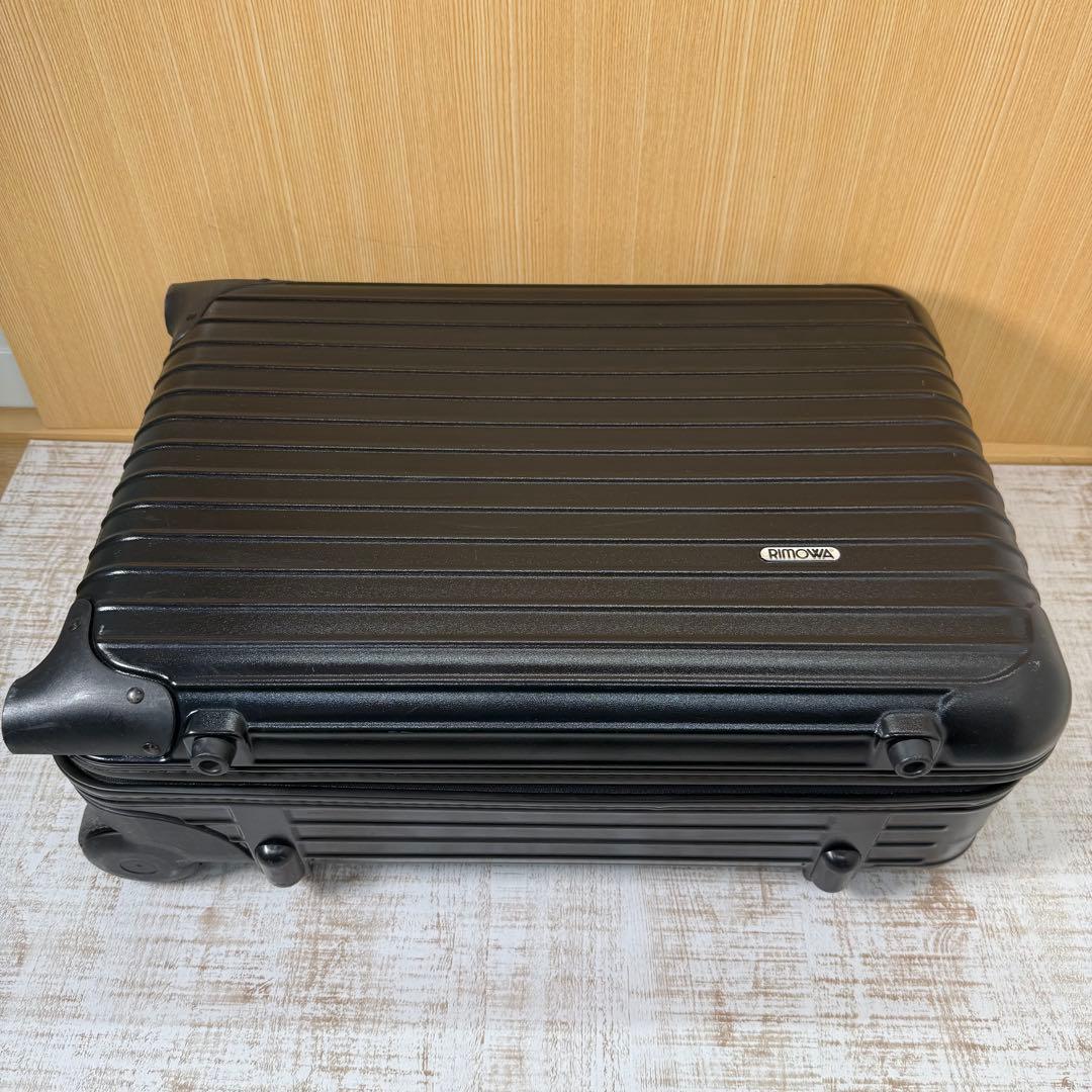 廃盤 リモワ サルサ 35L 機内持ち込み 2輪 マットブラック キャビン