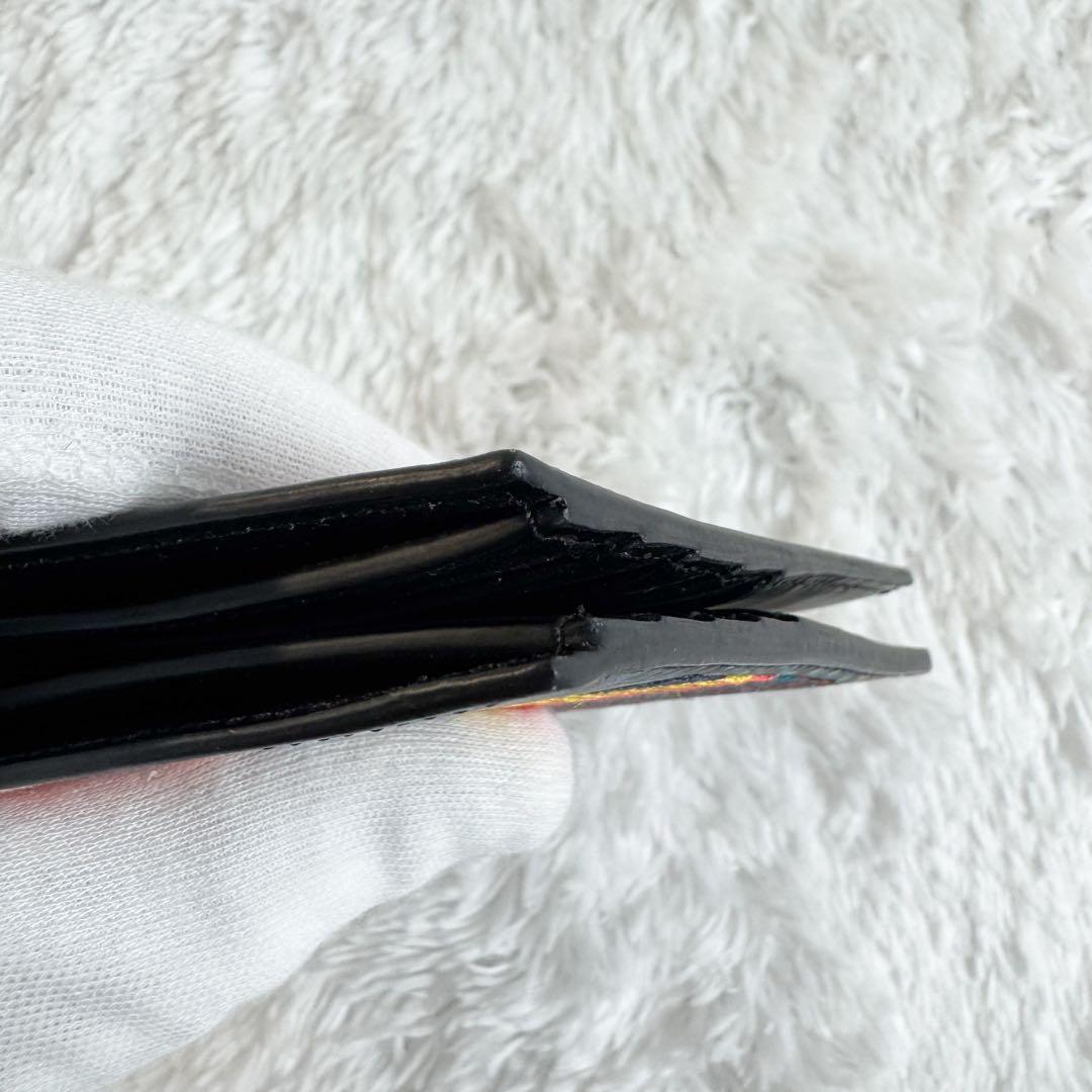 【極美品】ポールスミス 折り財布 ハワイアンプリント レザー マルチカラー