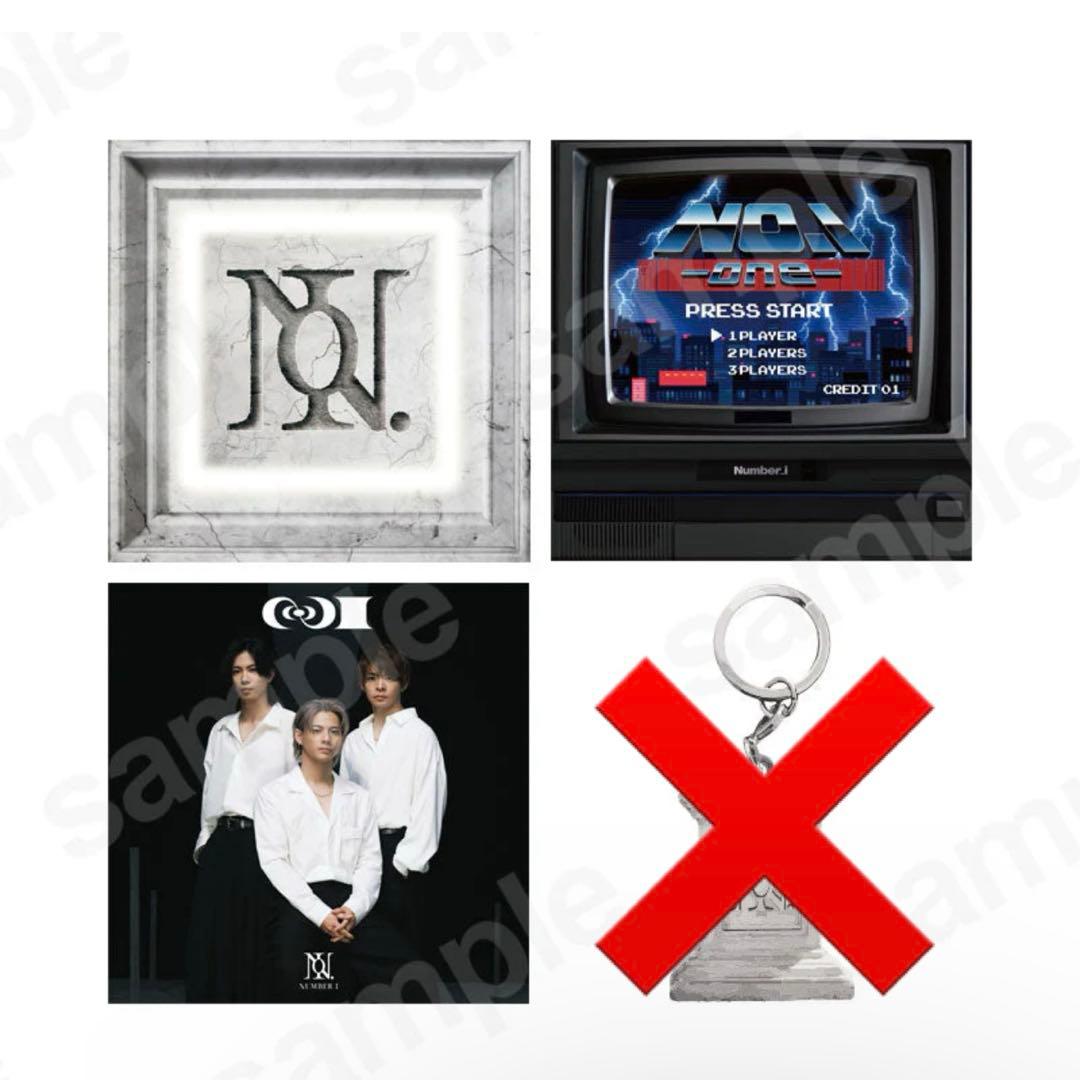 No.Ⅰ初回生産限定盤 No.Ⅰ ver.初回生産限定盤 INZMver.通常盤