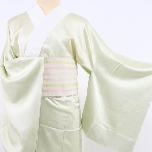 専用◇Y2217◇美品未着用 丹後ちりめん 袖無双 半襟・居敷当付 正絹 長襦袢