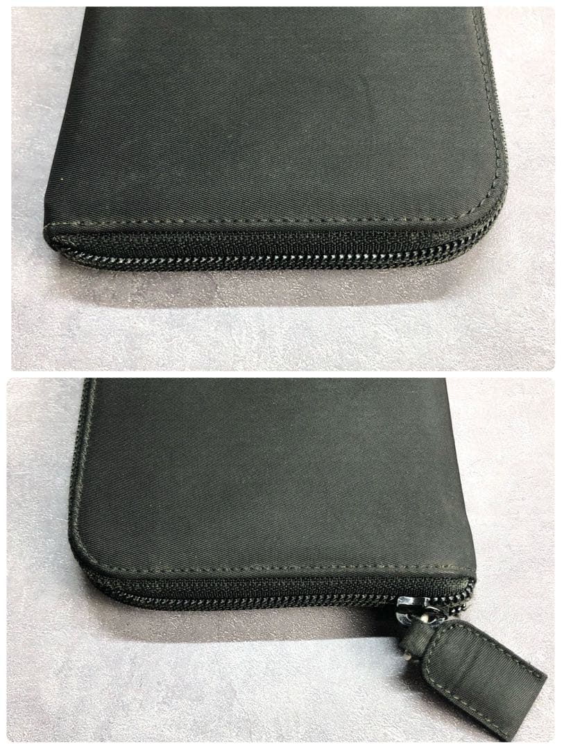 小物 PRADA Nylon Triangle Logo Long Wallet