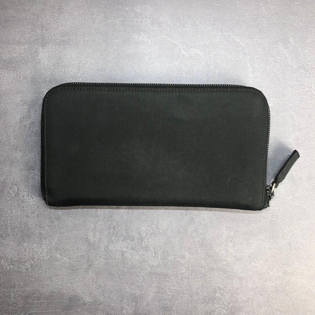 小物 PRADA Nylon Triangle Logo Long Wallet