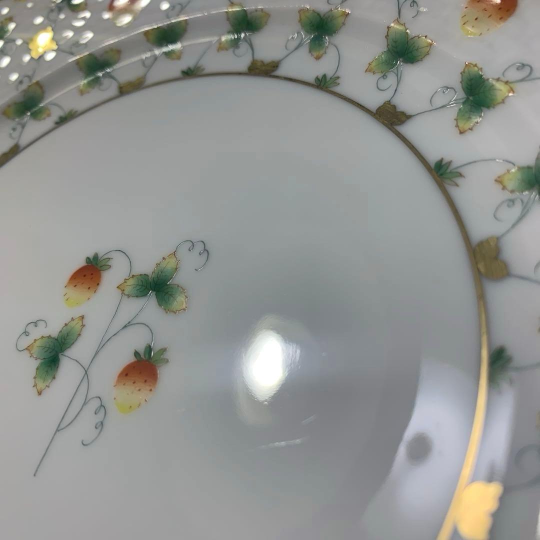 ヘレンドマスターペインターサイン入り②ストロベリーコンポジション19cmプレート