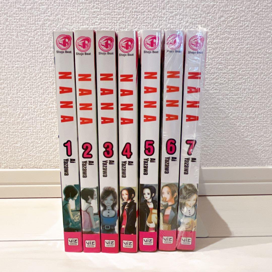 NANA　矢沢あい　英語版　洋書　１〜７巻　セット