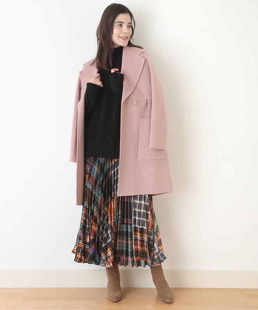 〈TARA JARMON〉ダブルフェイス コート