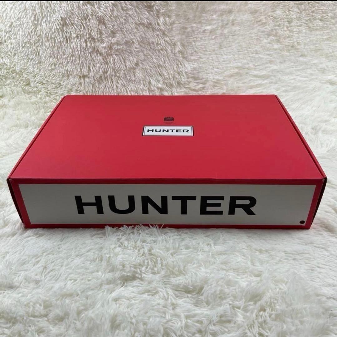 新品HUNTERレインブーツUK8ハンターバルモバル 長靴 BALMORAL