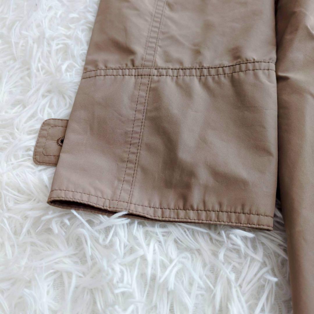 バーバリーロンドン トレンチコート フード ベルト 撥水 ノバチェック ベージュ