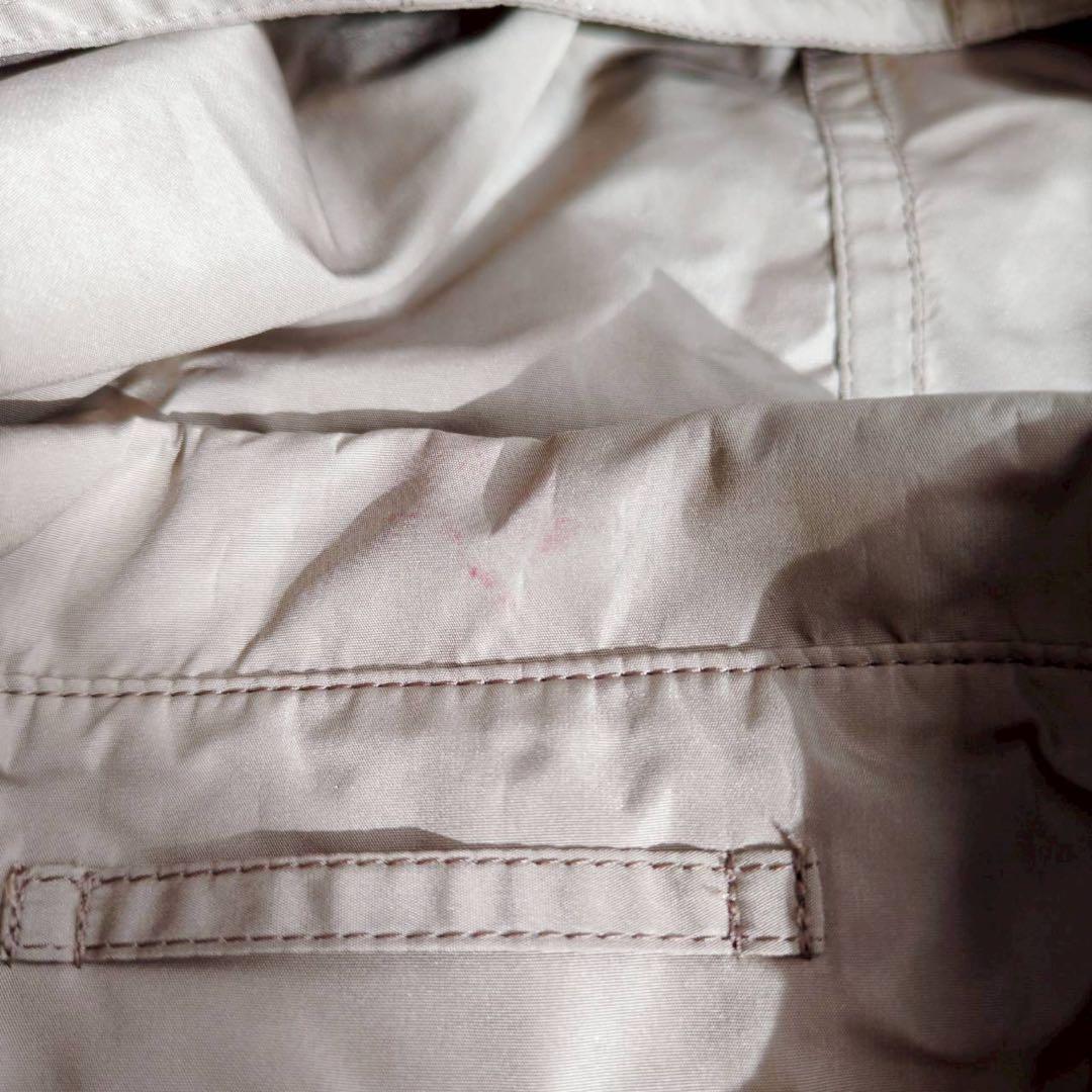 バーバリーロンドン トレンチコート フード ベルト 撥水 ノバチェック ベージュ